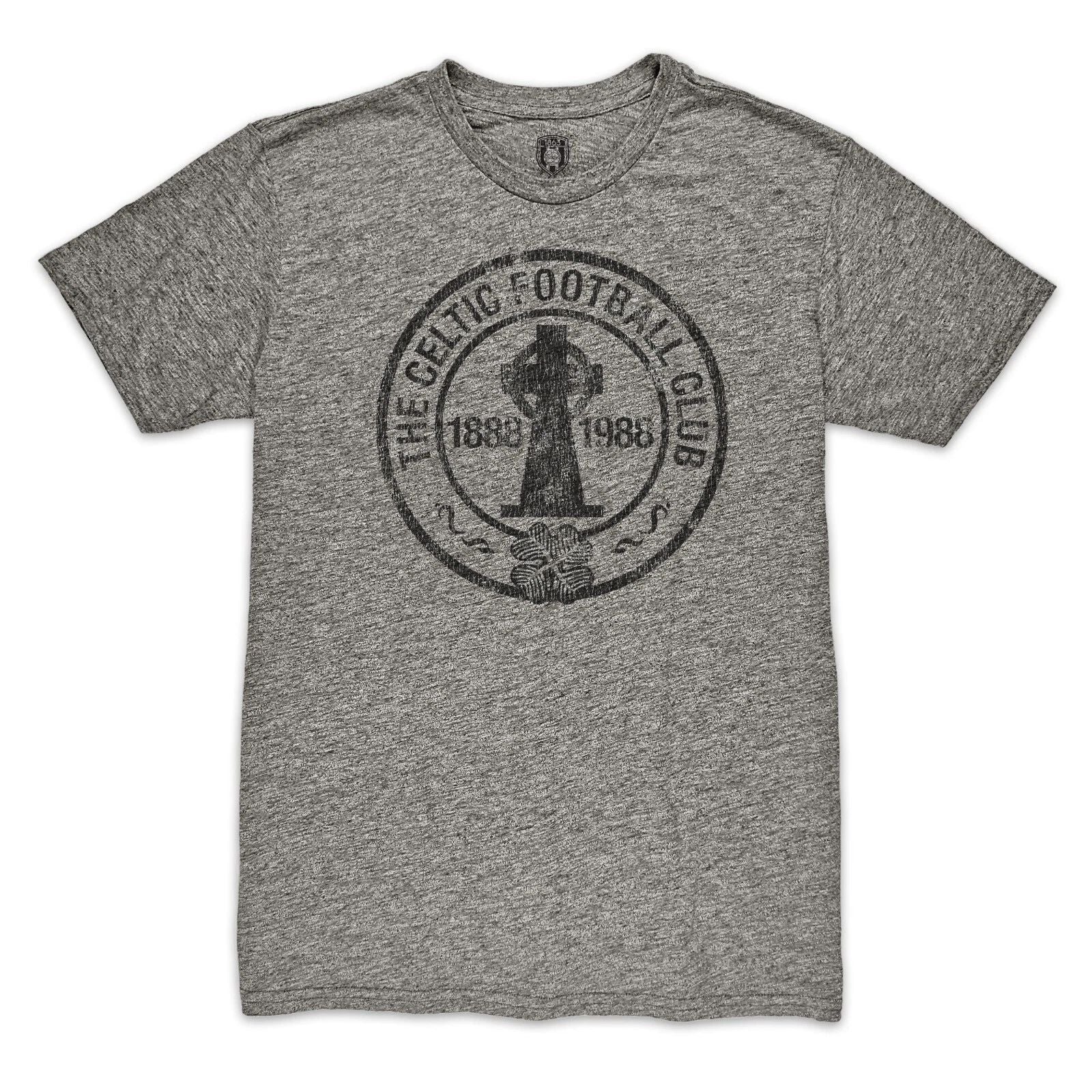 CELTIC FC Retro Badge Premium Triblend Slub Gray T-Shirt - 1863FC Unisex T-shirt, Sweatshirt, Hoodie, Long Sleeve Tee - T-Shirt, Sweatshirt, Hoodie