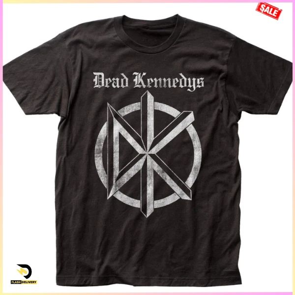 Dead Kennedys Distressed Logo T Shirt Mens Punk Rock Music Band Tee Black Unisex T-shirt, Sweatshirt, Hoodie, Long Sleeve Tee - T-Shirt, Sweatshirt, Hoodie