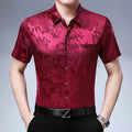 Floral Short-sleeved Men's Summer Fashionable Casual Light Half-sleeved Shirts Unisex T-shirt, Sweatshirt, Hoodie, Long Sleeve Tee - T-Shirt, Sweatshirt, Hoodie