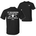 If Gender Confuses You, Squeeze Out a Bull| funny satire tee Unisex T-shirt, Sweatshirt, Hoodie, Long Sleeve Tee - T-Shirt, Sweatshirt, Hoodie