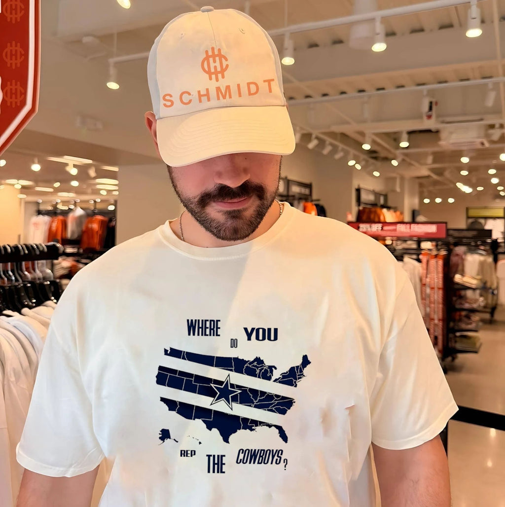 Where do you rep the cowboys US map shirt Unisex T-shirt, Sweatshirt, Hoodie, Long Sleeve Tee - T-Shirt, Sweatshirt, Hoodie