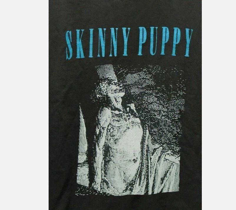Skinny Puppy Men T-shirt Black Short Sleeve All Sizes S-5XL Unisex T-shirt, Sweatshirt, Hoodie, Long Sleeve Tee - T-Shirt, Sweatshirt, Hoodie