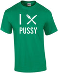 I fork/knife (Eat) Pussy - Offensive Sexual T-Shirt Unisex T-shirt, Sweatshirt, Hoodie, Long Sleeve Tee - T-Shirt, Sweatshirt, Hoodie