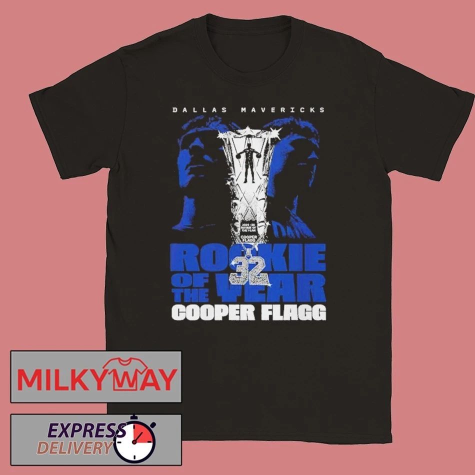 Cooper Flagg Dallas Mavericks Rookies Of The Year Chain shirt Unisex T-shirt, Sweatshirt, Hoodie, Long Sleeve Tee - T-Shirt, Sweatshirt, Hoodie