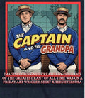 The Captain and The Grandpa Chicago Cubs shirt Unisex T-shirt, Sweatshirt, Hoodie, Long Sleeve Tee - T-Shirt, Sweatshirt, Hoodie