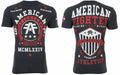 AMERICAN FIGHTER Dalton Black Red Athletic Mens Crewneck T-shirt S-3XL NWT Unisex T-shirt, Sweatshirt, Hoodie, Long Sleeve Tee - T-Shirt, Sweatshirt, Hoodie