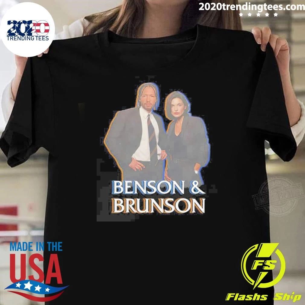Law TV Show Benson & Brunson Shirt Unisex T-shirt, Sweatshirt, Hoodie, Long Sleeve Tee - T-Shirt, Sweatshirt, Hoodie