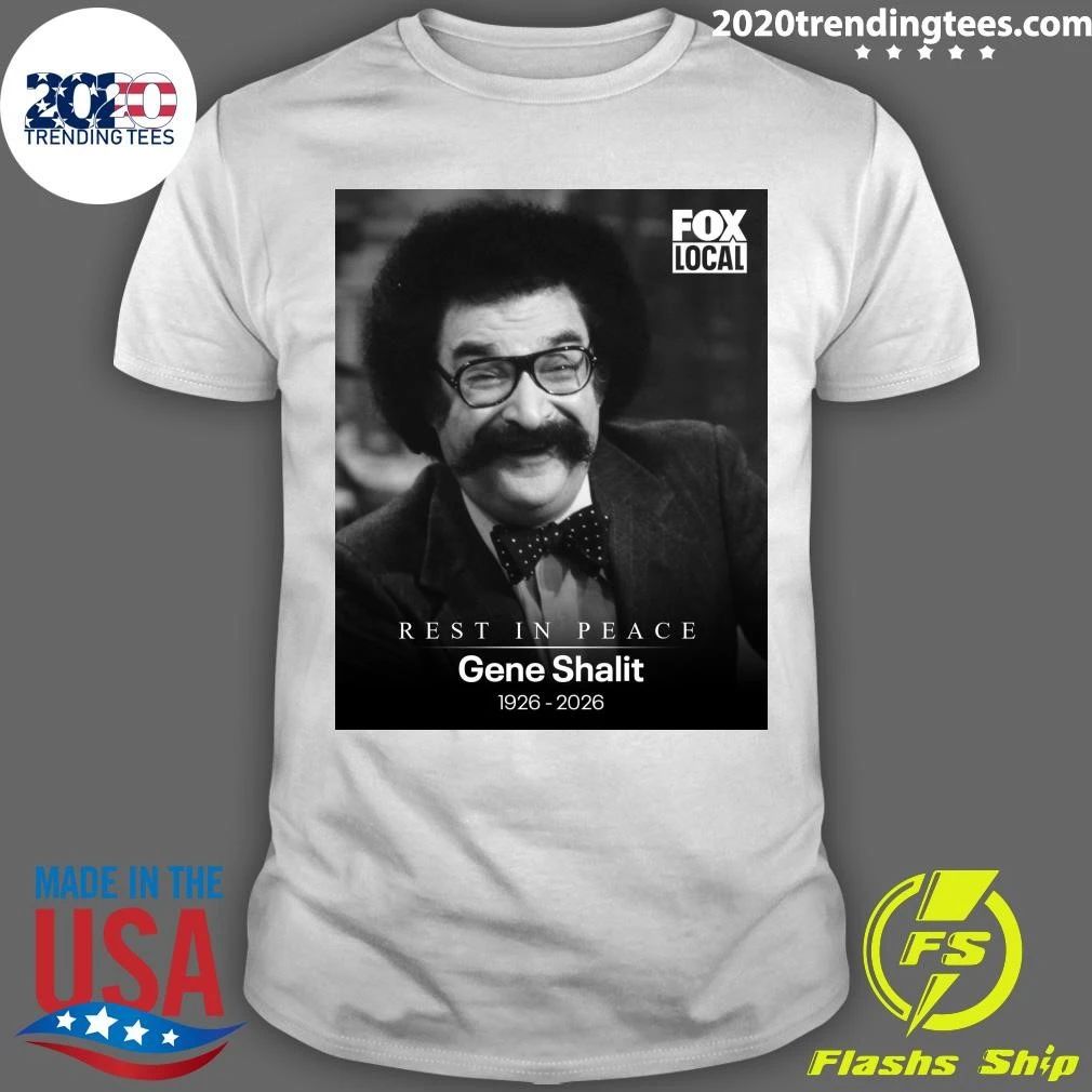 Rest In Peace Gene Shalit 1926-2026 Shirt Unisex T-shirt, Sweatshirt, Hoodie, Long Sleeve Tee - T-Shirt, Sweatshirt, Hoodie
