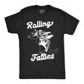 Mens Funny T Shirts Rolling Fatties Sarcastic Cat Graphic Novelty Tee for Men Unisex T-shirt, Sweatshirt, Hoodie, Long Sleeve Tee - T-Shirt, Sweatshirt, Hoodie