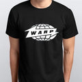 WARP RECORDS T-SHIRT sizes S M L XL XXL colours Black White Unisex T-shirt, Sweatshirt, Hoodie, Long Sleeve Tee - T-Shirt, Sweatshirt, Hoodie