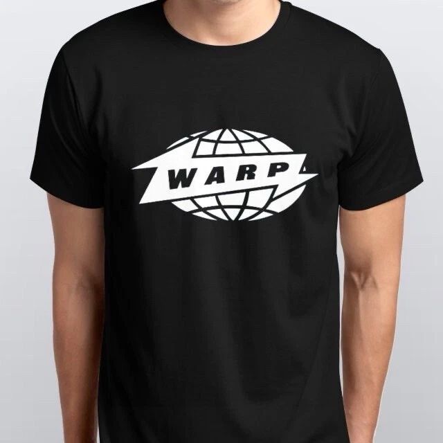WARP RECORDS T-SHIRT sizes S M L XL XXL colours Black White Unisex T-shirt, Sweatshirt, Hoodie, Long Sleeve Tee - T-Shirt, Sweatshirt, Hoodie