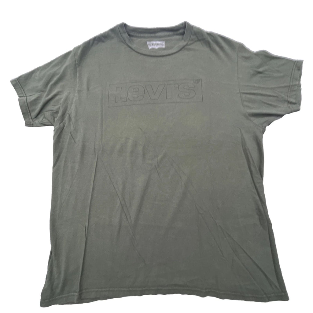 Levis T-shirt Men Size Large Green Simple Logo Print Unisex T-shirt, Sweatshirt, Hoodie, Long Sleeve Tee - T-Shirt, Sweatshirt, Hoodie