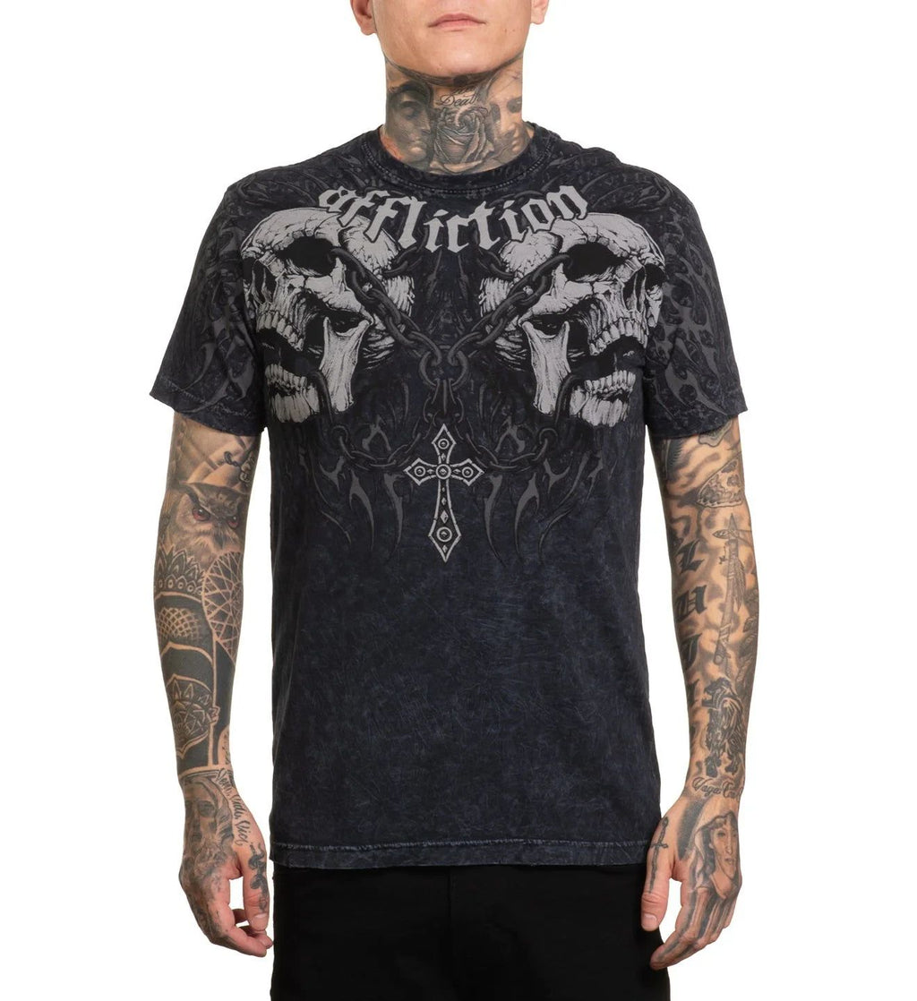 Affliction Men's T-shirt Decimation Unisex T-shirt, Sweatshirt, Hoodie, Long Sleeve Tee - T-Shirt, Sweatshirt, Hoodie