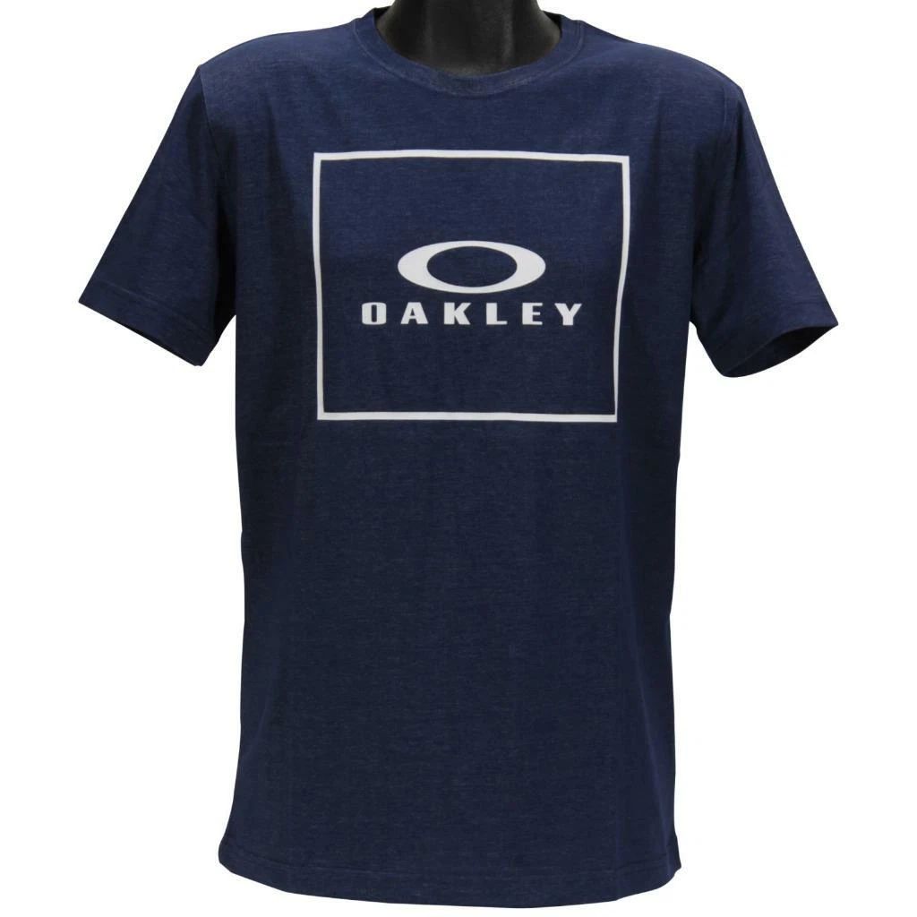 Oakley Jack Tee Mens Size L Large Navy Heather Cotton Regular Fit Logo T-Shirt Unisex T-shirt, Sweatshirt, Hoodie, Long Sleeve Tee - T-Shirt, Sweatshirt, Hoodie
