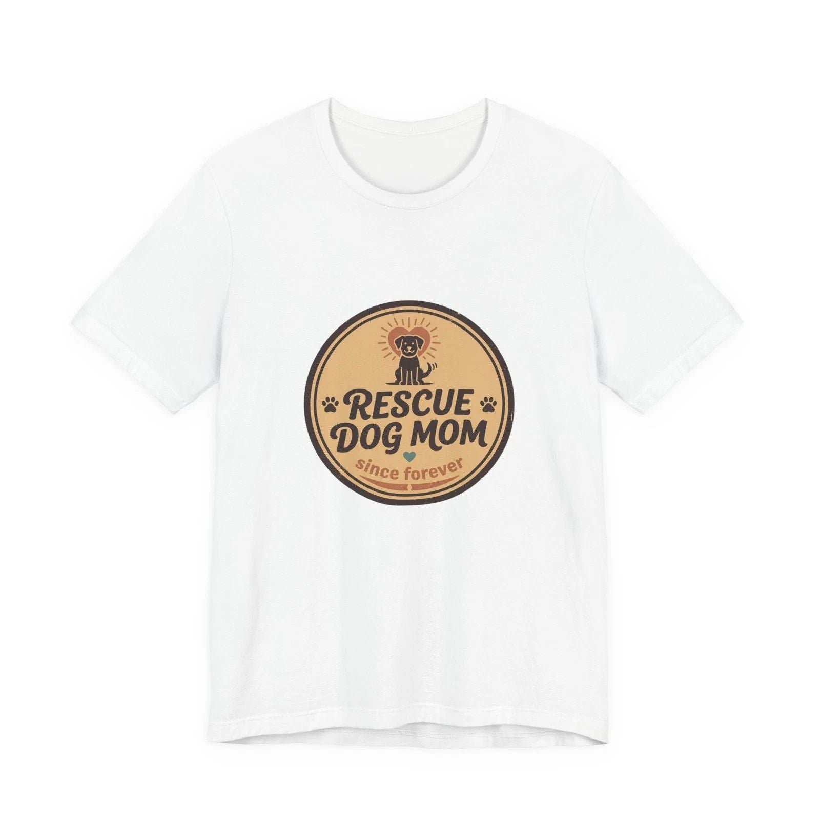 Rescue Dog Mom T-Shirt | dog mom, rescue pride Unisex T-shirt, Sweatshirt, Hoodie, Long Sleeve Tee - T-Shirt, Sweatshirt, Hoodie