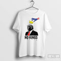 Classic Donald Trump No Kings Democracy America T Shirts Unisex T-shirt, Sweatshirt, Hoodie, Long Sleeve Tee - T-Shirt, Sweatshirt, Hoodie