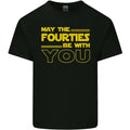 May the 40s Fourties Be With You Sci-Fi Mens Cotton T-Shirt Tee Top Unisex T-shirt, Sweatshirt, Hoodie, Long Sleeve Tee - T-Shirt, Sweatshirt, Hoodie