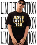 Jesus loves you and Im working on it shirt Unisex T-shirt, Sweatshirt, Hoodie, Long Sleeve Tee - T-Shirt, Sweatshirt, Hoodie