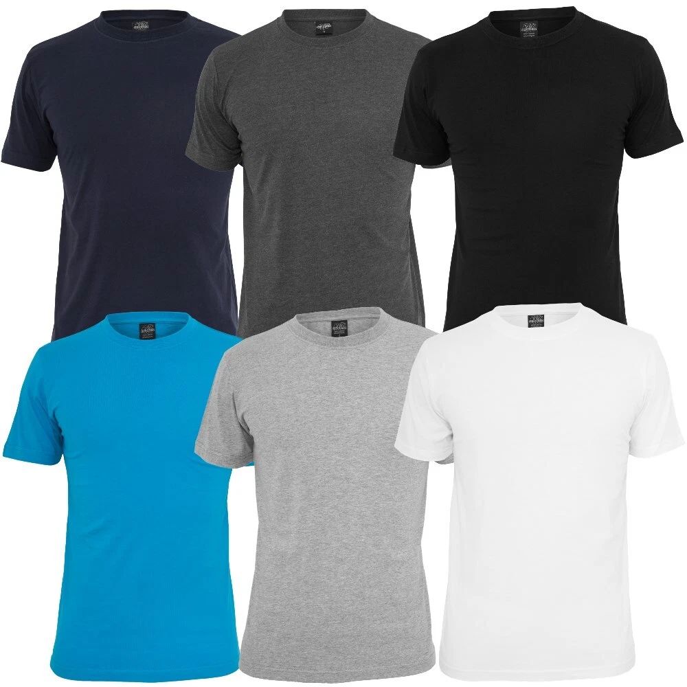 Urban Classics Basic Tee Blank T-Shirt High Quality Men Top Regular Fit Unisex T-shirt, Sweatshirt, Hoodie, Long Sleeve Tee - T-Shirt, Sweatshirt, Hoodie