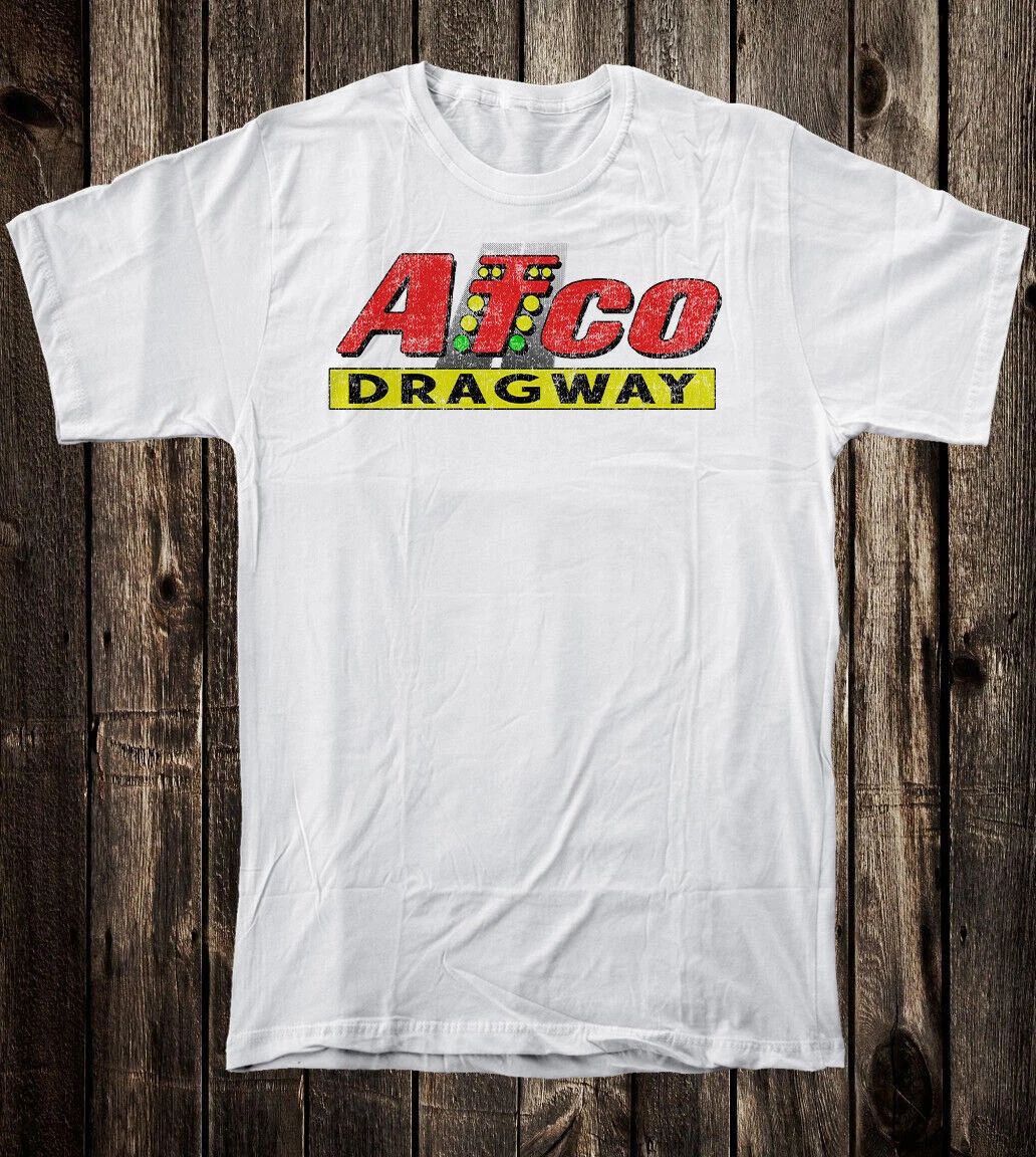 Retro Hot Rod Tee T Shirt 100% Cotton Speed Racing Drag Race Atco Dragway NJ Unisex T-shirt, Sweatshirt, Hoodie, Long Sleeve Tee - T-Shirt, Sweatshirt, Hoodie