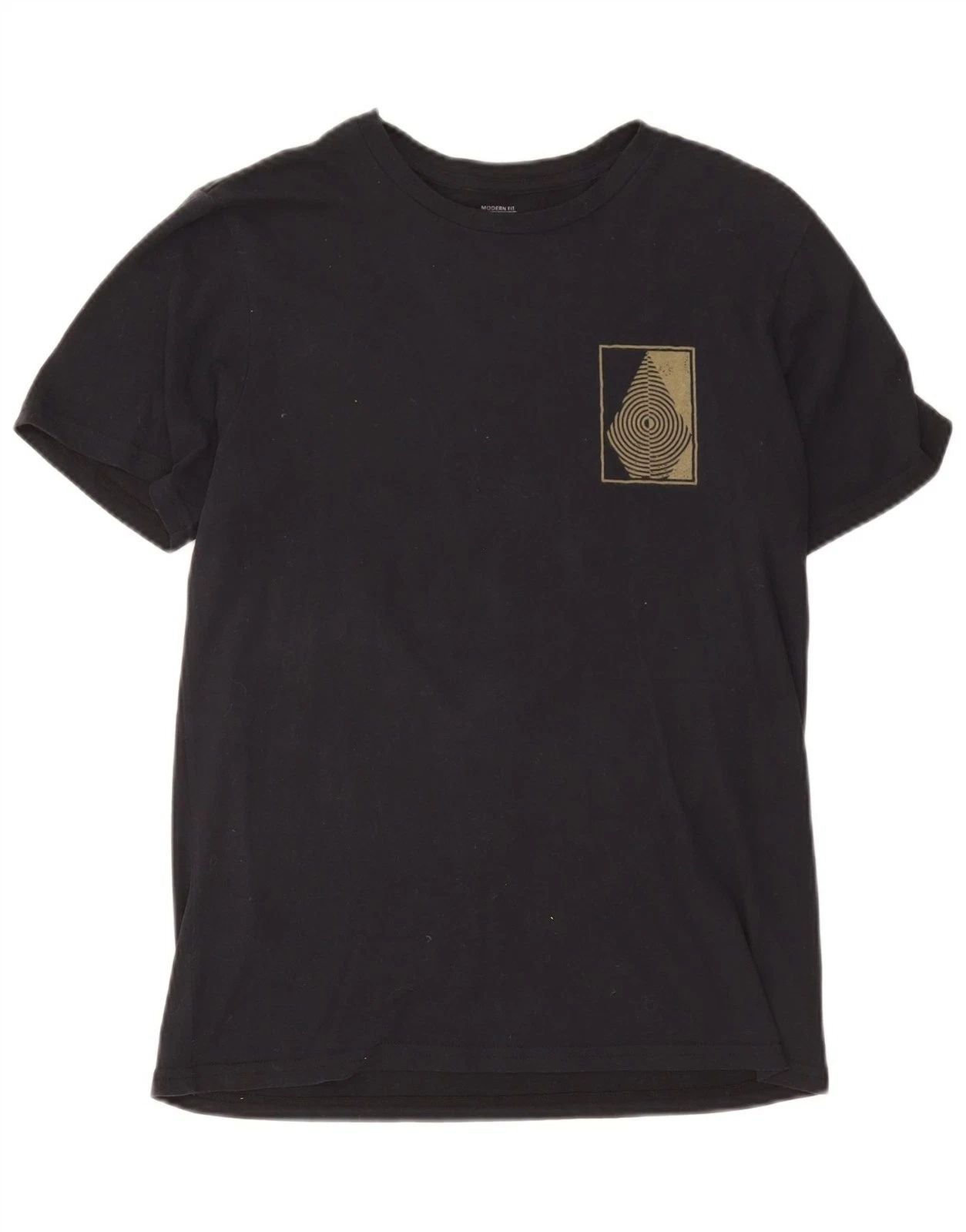 Volcom Mens Modern Fit Graphic T-Shirt Top Medium Navy Blue Cotton BI06 Unisex T-shirt, Sweatshirt, Hoodie, Long Sleeve Tee - T-Shirt, Sweatshirt, Hoodie