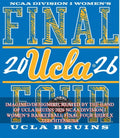 UCLA Bruins 2026 NCAA Division I Womens Basketball Final Four shirt Unisex T-shirt, Sweatshirt, Hoodie, Long Sleeve Tee - T-Shirt, Sweatshirt, Hoodie
