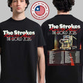 The Strokes Reality Awaits North America 2026 Tour Dates Unisex T-Shirt Unisex T-shirt, Sweatshirt, Hoodie, Long Sleeve Tee - T-Shirt, Sweatshirt, Hoodie