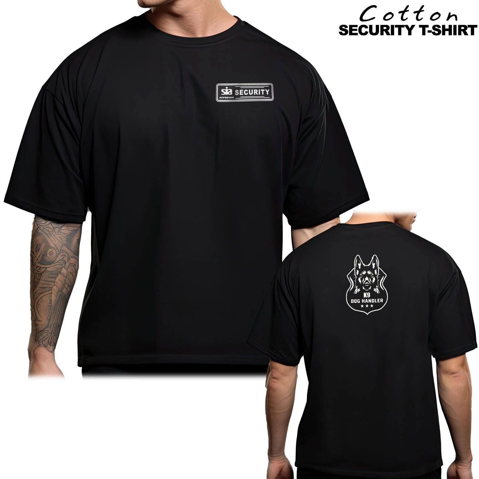 Dog Handler Top Security Shirt Sweatshirt Guard Uniform Bouncer Workwear Unisex Unisex T-shirt, Sweatshirt, Hoodie, Long Sleeve Tee - T-Shirt, Sweatshirt, Hoodie