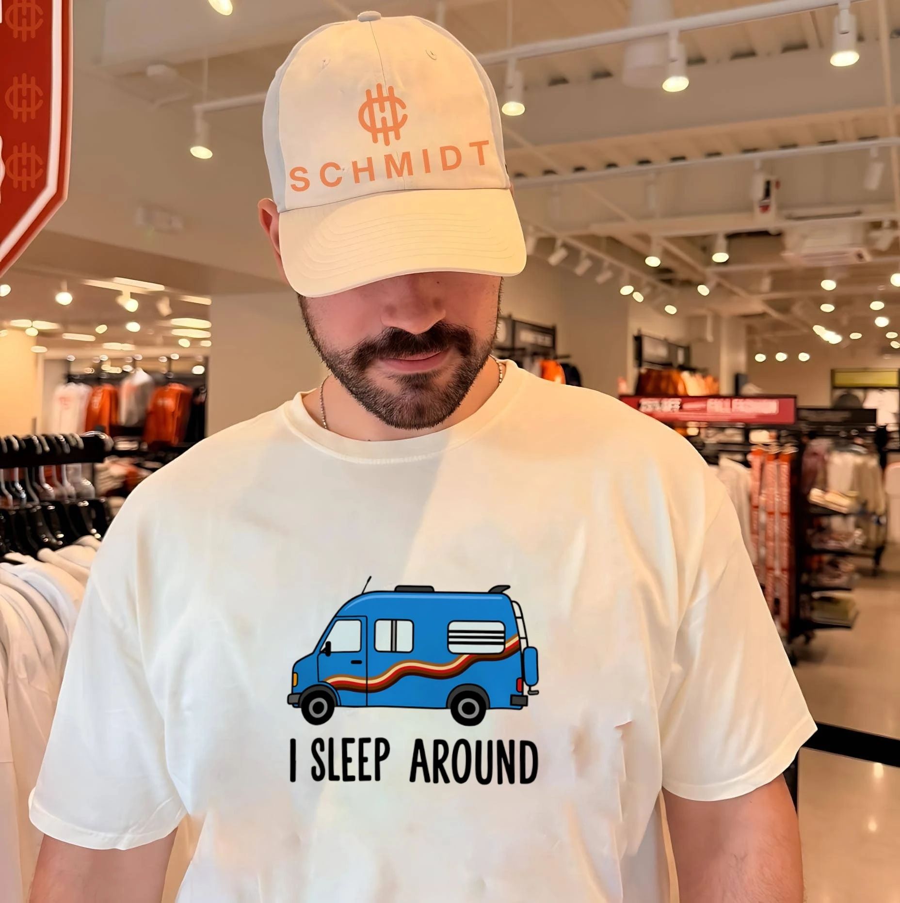 I sleep around shirt Unisex T-shirt, Sweatshirt, Hoodie, Long Sleeve Tee - T-Shirt, Sweatshirt, Hoodie