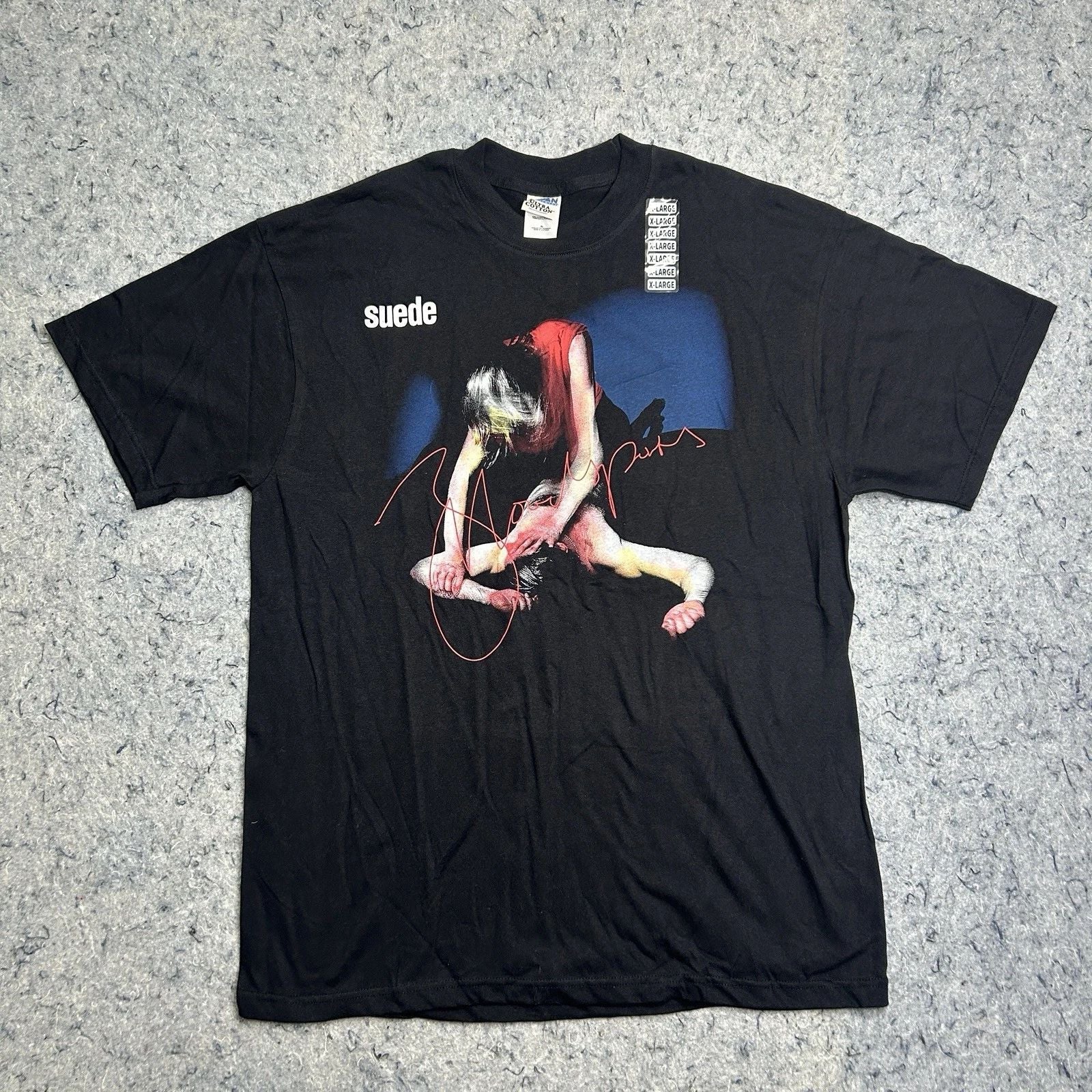Suede 2013 Tour T Shirt XL Black Band Tee Britpop Concert Modern Graphic New Unisex T-shirt, Sweatshirt, Hoodie, Long Sleeve Tee - T-Shirt, Sweatshirt, Hoodie