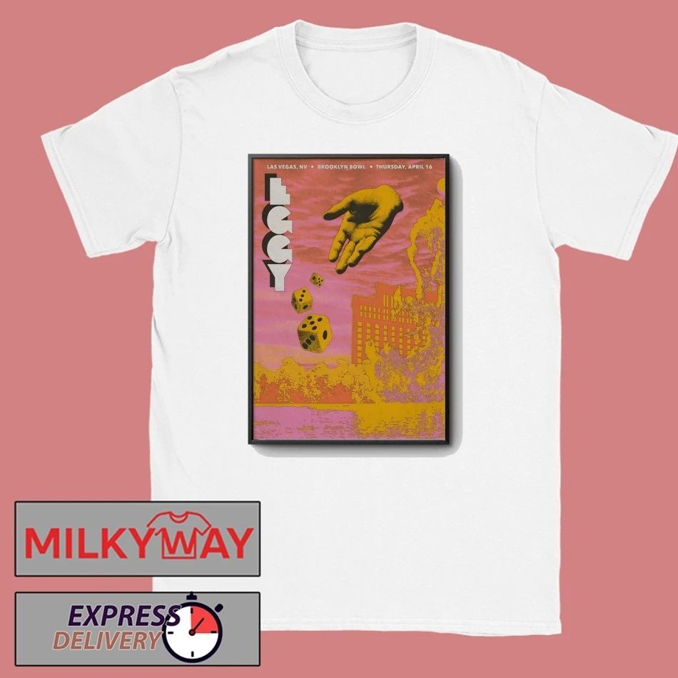Eggy Apr 16 2026 Brooklyn Bowl Las Vegas Show Poster shirt Unisex T-shirt, Sweatshirt, Hoodie, Long Sleeve Tee - T-Shirt, Sweatshirt, Hoodie