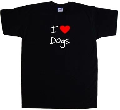 I Love Heart Dogs T-Shirt Unisex T-shirt, Sweatshirt, Hoodie, Long Sleeve Tee - T-Shirt, Sweatshirt, Hoodie
