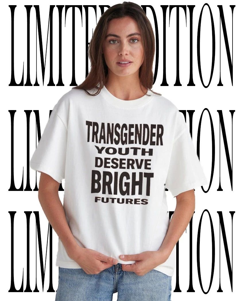 Transgender youth deserve bright futures shirt Unisex T-shirt, Sweatshirt, Hoodie, Long Sleeve Tee - T-Shirt, Sweatshirt, Hoodie