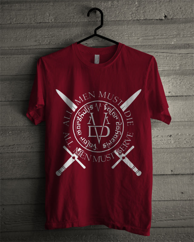 Valar Morghulis Maroon T-Shirts, Hoodie, Sweatshirt - T-Shirt, Sweatshirt, Hoodie