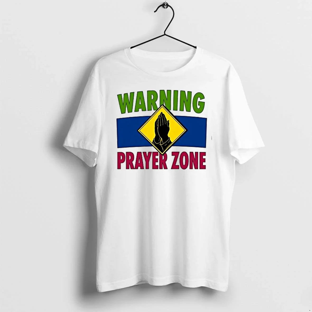 Warning Prayer Zone Press Your Palms Together 0 Tshirts Sweater Unisex T-shirt, Sweatshirt, Hoodie, Long Sleeve Tee - T-Shirt, Sweatshirt, Hoodie