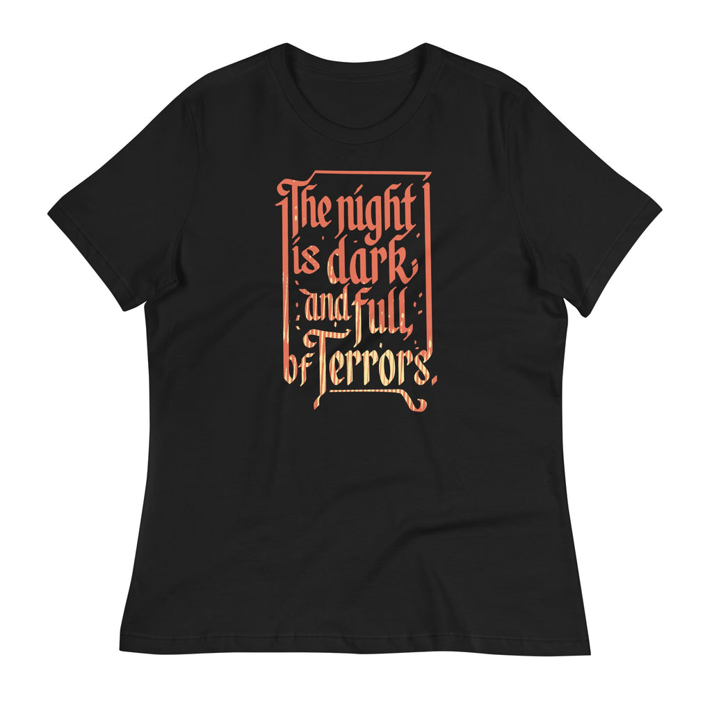 Night Is Dark Full Terrors Signature T-Shirts, Hoodie, Sweatshirt - T-Shirt, Sweatshirt, Hoodie