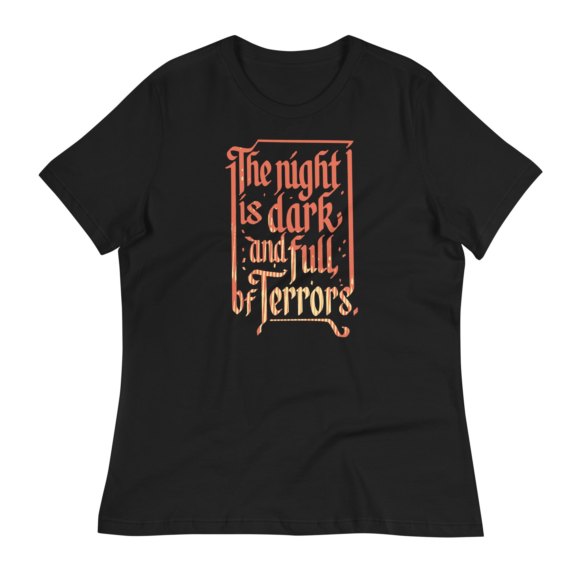 Night Is Dark Full Terrors Signature T-Shirts, Hoodie, Sweatshirt - T-Shirt, Sweatshirt, Hoodie
