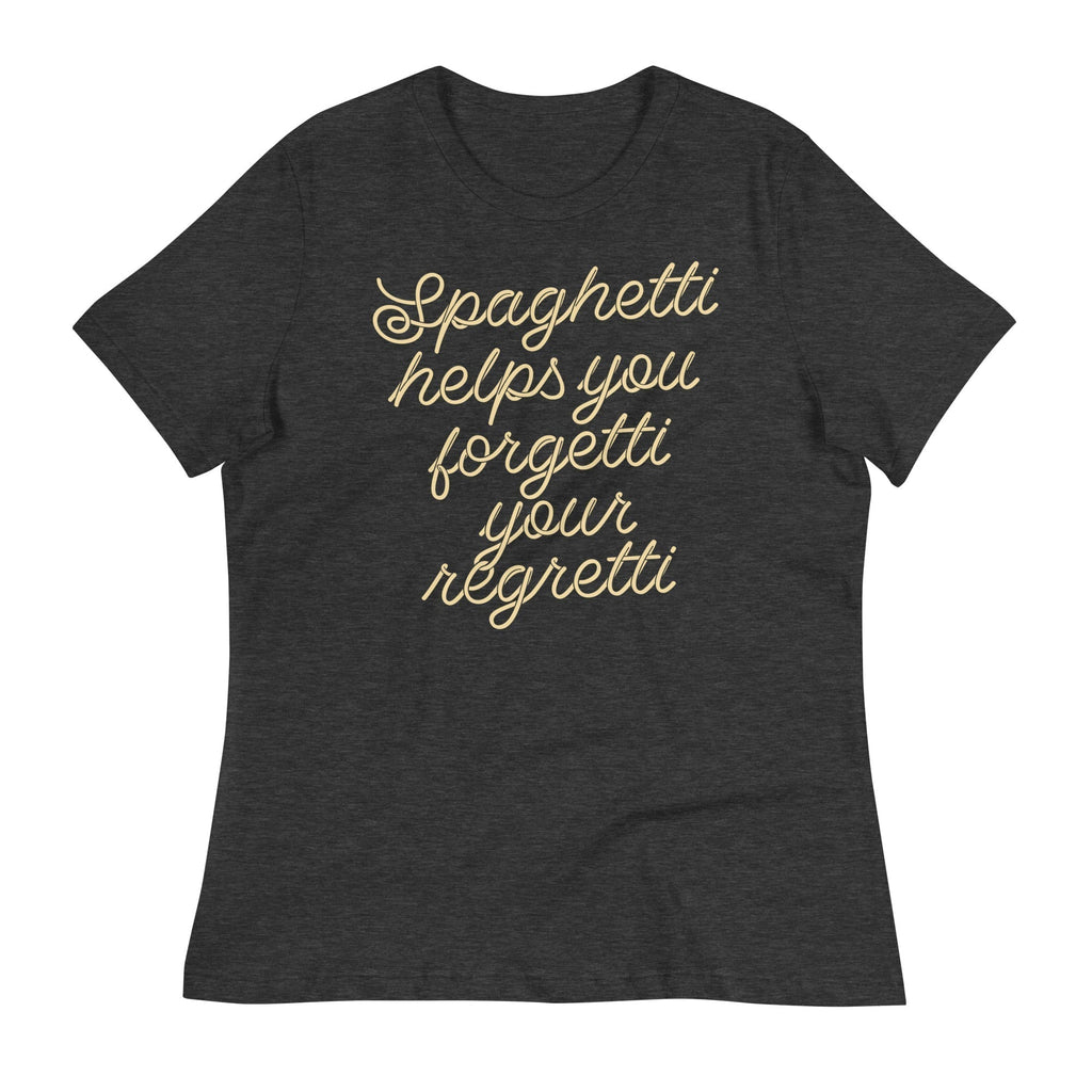 Spaghetti Helps You Forgetti Your Regretti Signature T-Shirts, Hoodie, Sweatshirt - T-Shirt, Sweatshirt, Hoodie