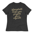 Spaghetti Helps You Forgetti Your Regretti Signature T-Shirts, Hoodie, Sweatshirt - T-Shirt, Sweatshirt, Hoodie