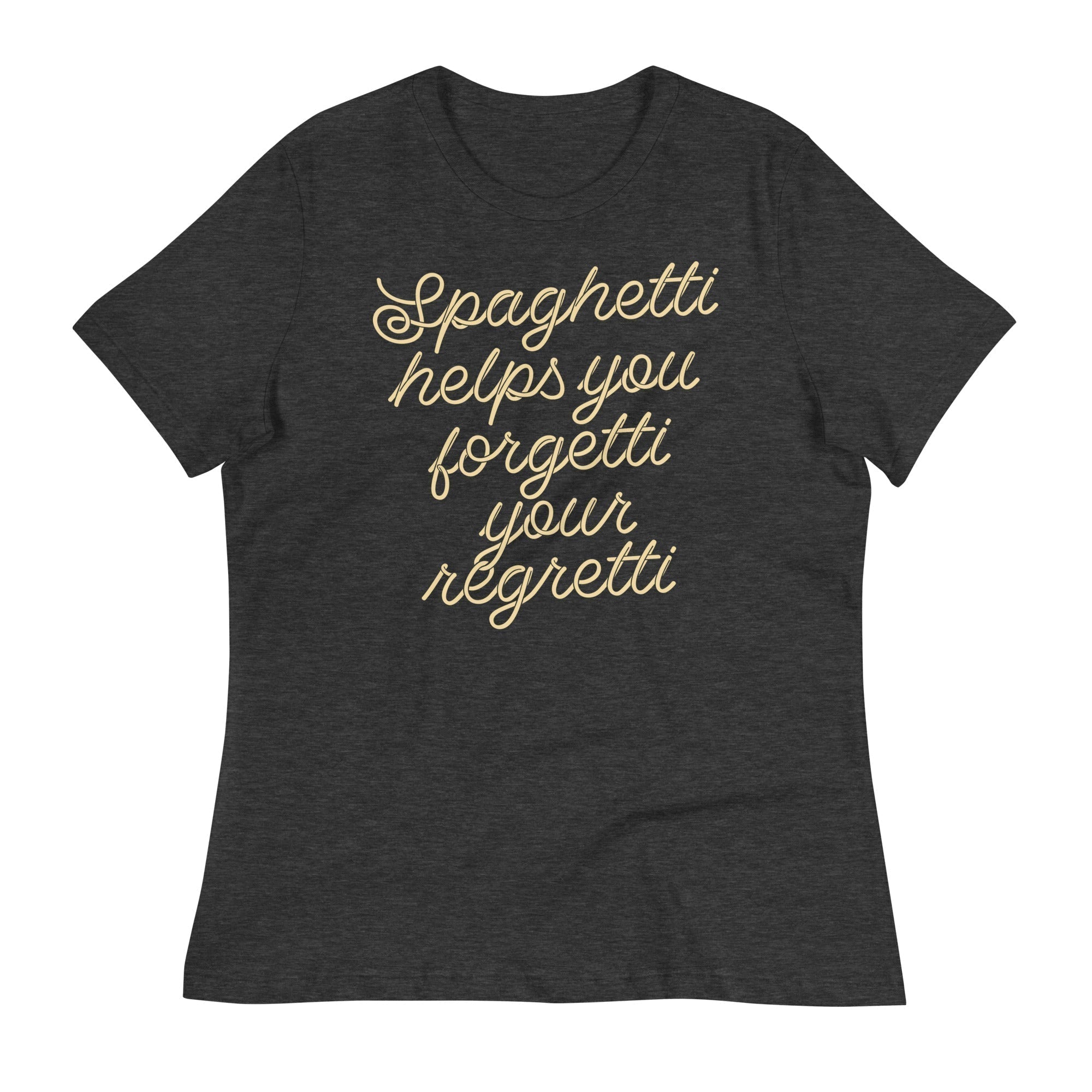 Spaghetti Helps You Forgetti Your Regretti Signature T-Shirts, Hoodie, Sweatshirt - T-Shirt, Sweatshirt, Hoodie