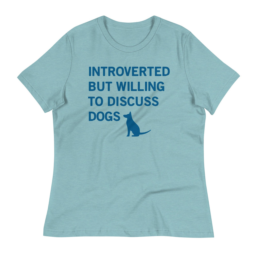 Introverted But Willing Discuss Dogs Signature T-Shirts, Hoodie, Sweatshirt - T-Shirt, Sweatshirt, Hoodie