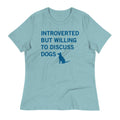 Introverted But Willing Discuss Dogs Signature T-Shirts, Hoodie, Sweatshirt - T-Shirt, Sweatshirt, Hoodie