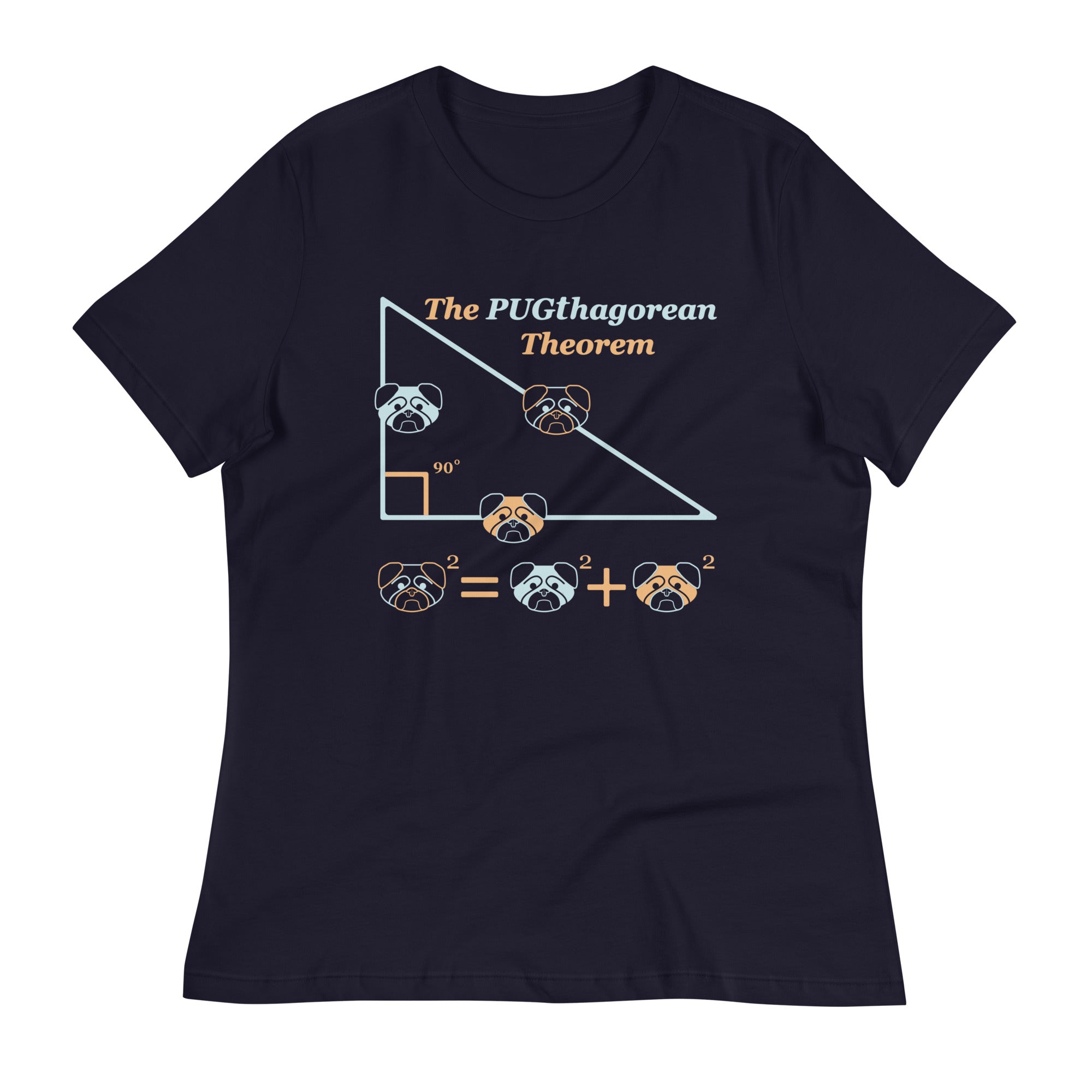 Pugthagorean Theorem Signature T-Shirts, Hoodie, Sweatshirt - T-Shirt, Sweatshirt, Hoodie