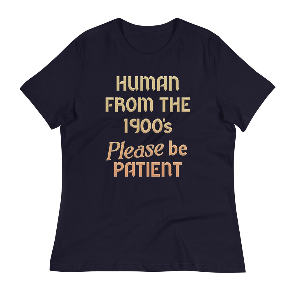 Human 1900'S Please Be Patient Signature T-Shirts, Hoodie, Sweatshirt - T-Shirt, Sweatshirt, Hoodie
