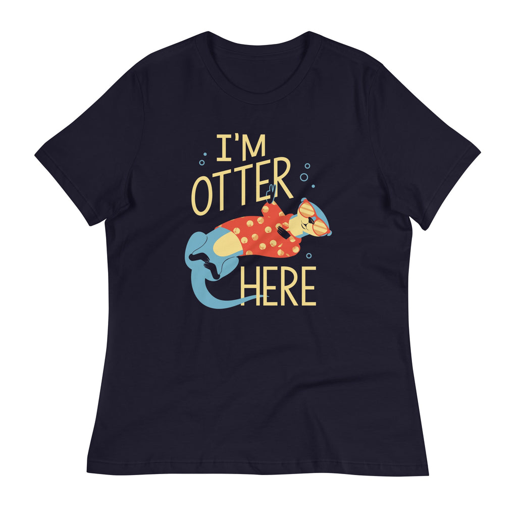 I'M Otter Here Signature T-Shirts, Hoodie, Sweatshirt - T-Shirt, Sweatshirt, Hoodie