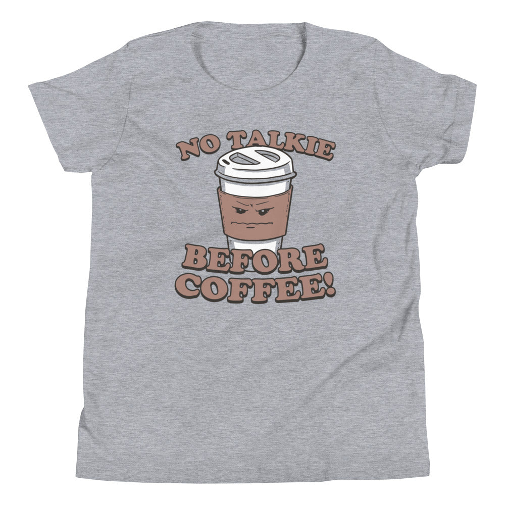 No Talkie Before Coffee! Kid'S T-Shirts, Hoodie, Sweatshirt - T-Shirt, Sweatshirt, Hoodie