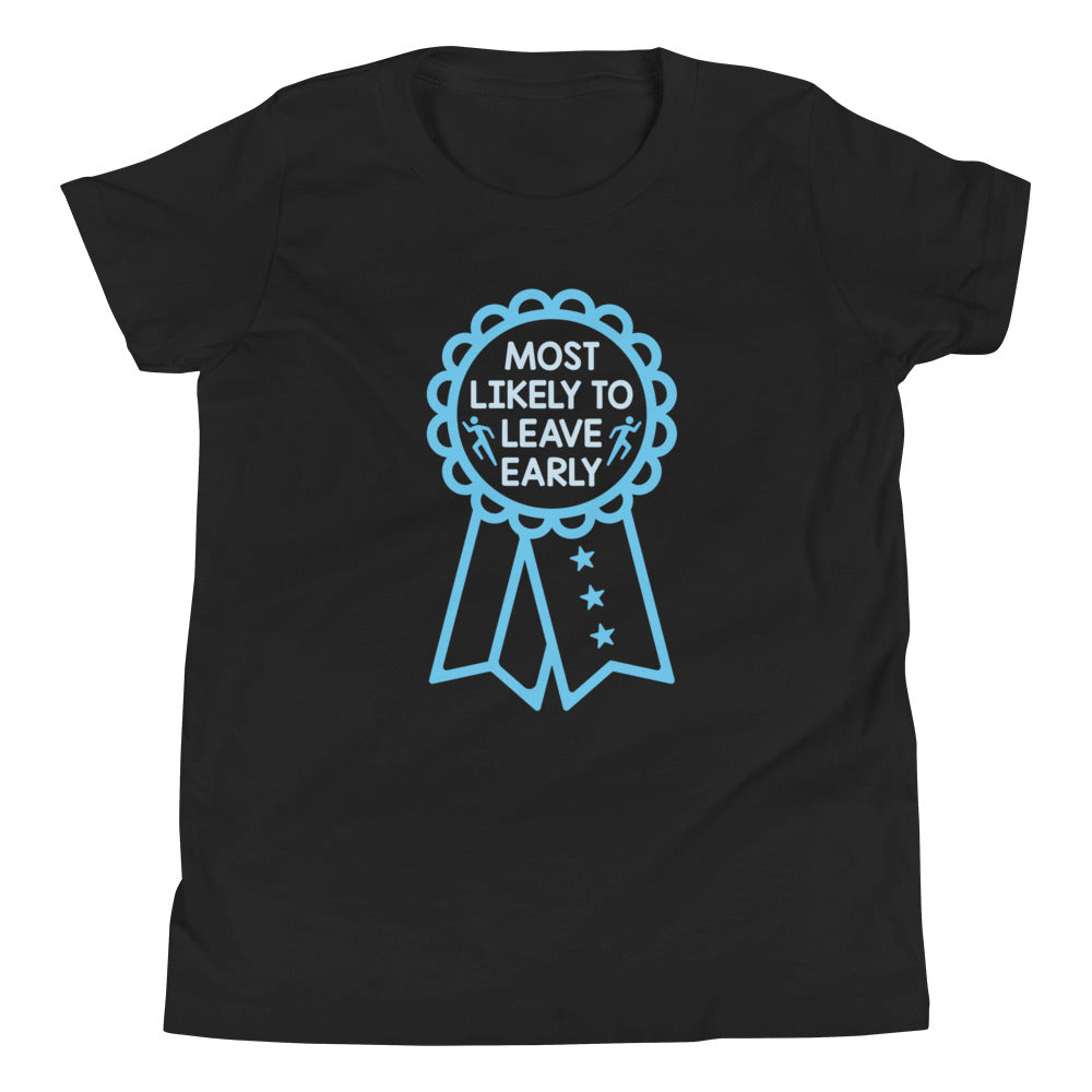 Most Likely Leave Early Kid'S T-Shirts, Hoodie, Sweatshirt - T-Shirt, Sweatshirt, Hoodie