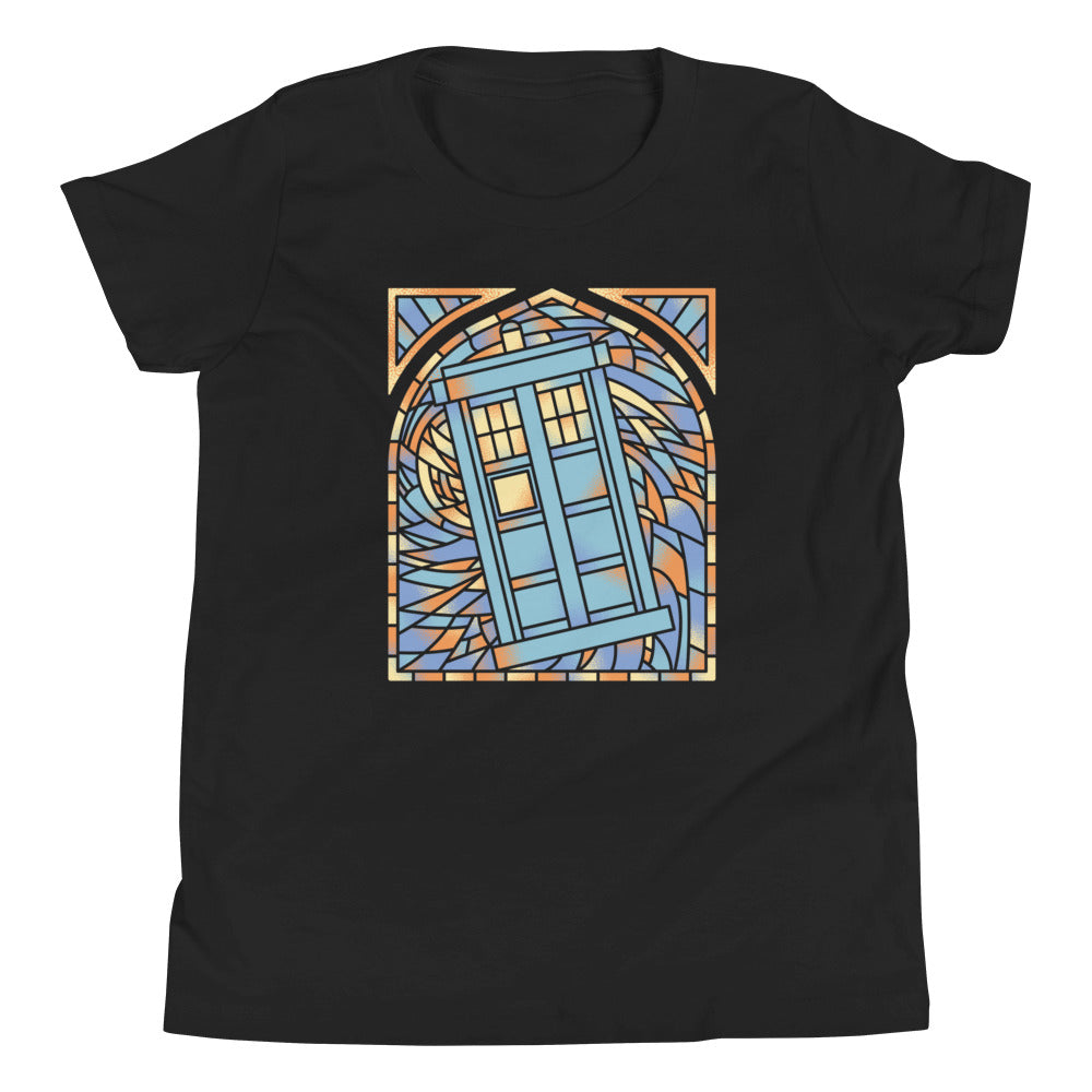 Stained Glass Police Box Kid'S T-Shirts, Hoodie, Sweatshirt - T-Shirt, Sweatshirt, Hoodie