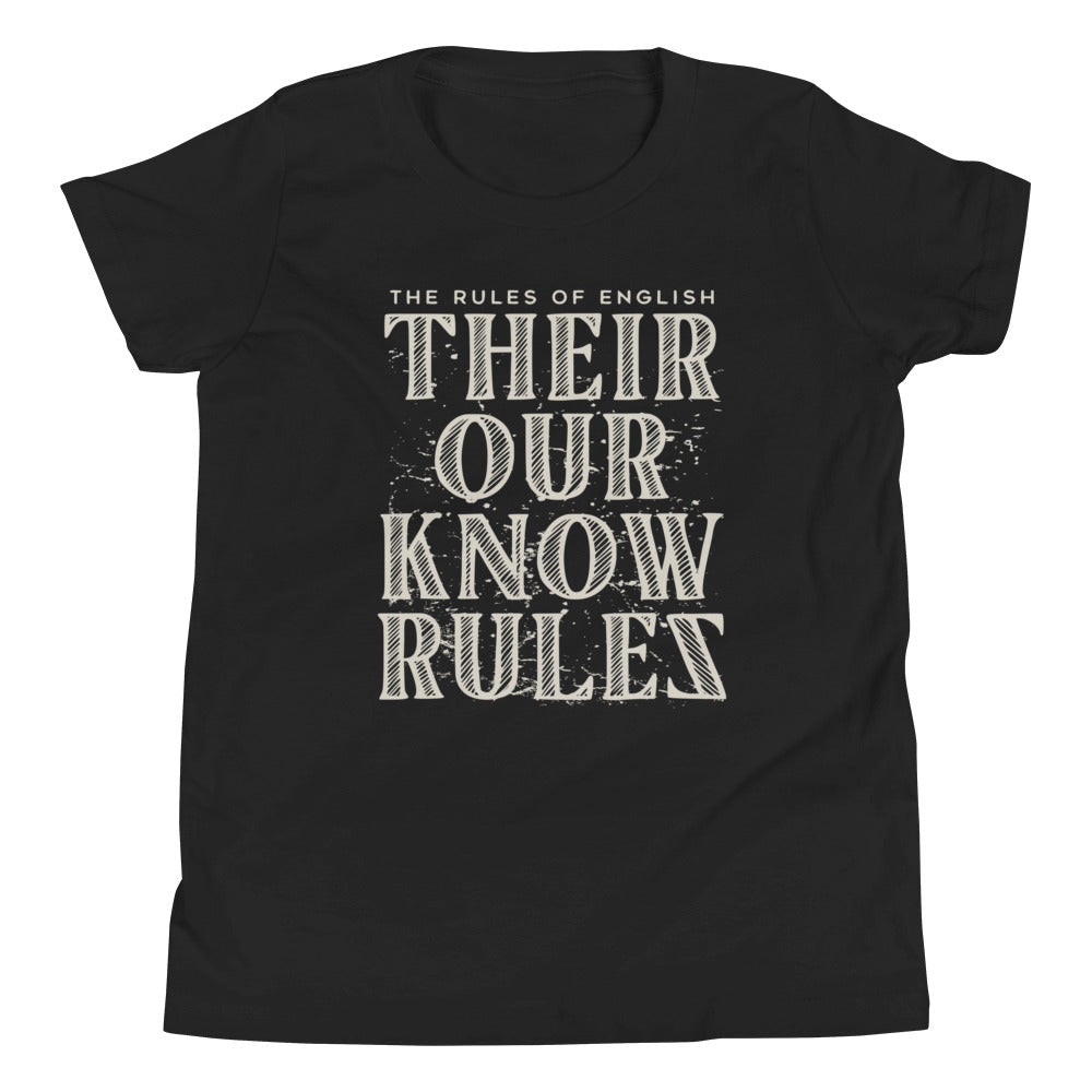 Their Our Know Rules Kid'S T-Shirts, Hoodie, Sweatshirt - T-Shirt, Sweatshirt, Hoodie