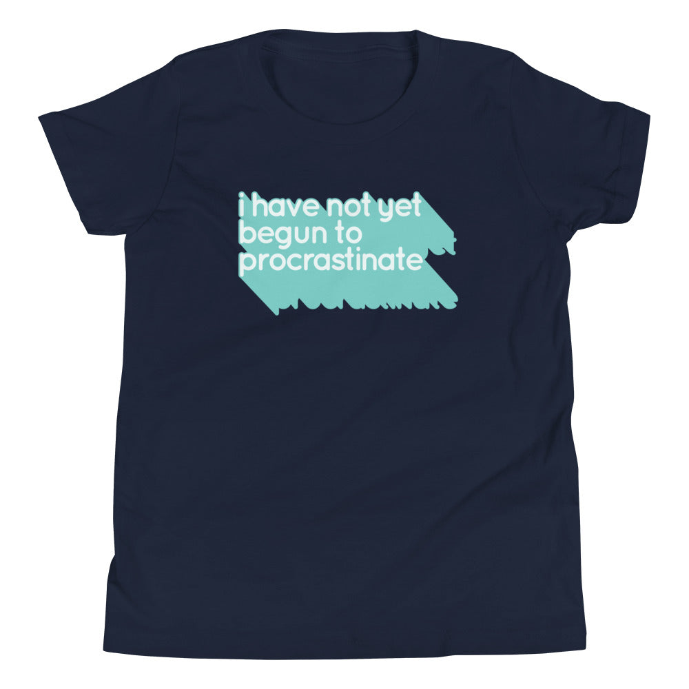 Not Begun Procrastinate Kid'S T-Shirts, Hoodie, Sweatshirt - T-Shirt, Sweatshirt, Hoodie